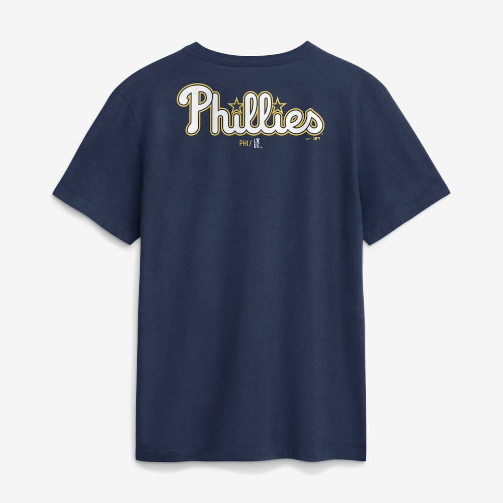 Philadelphia Phillies City Connect 2-Hit T-Shirt - Navy | Nike