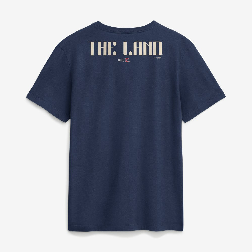 Cleveland Guardians City Connect 2-Hit T-Shirt - Navy | Nike