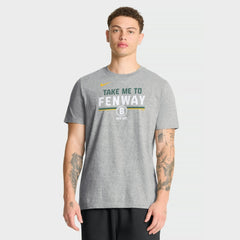 Boston Red Sox City Connect Stacked T-Shirt - Gray | Nike