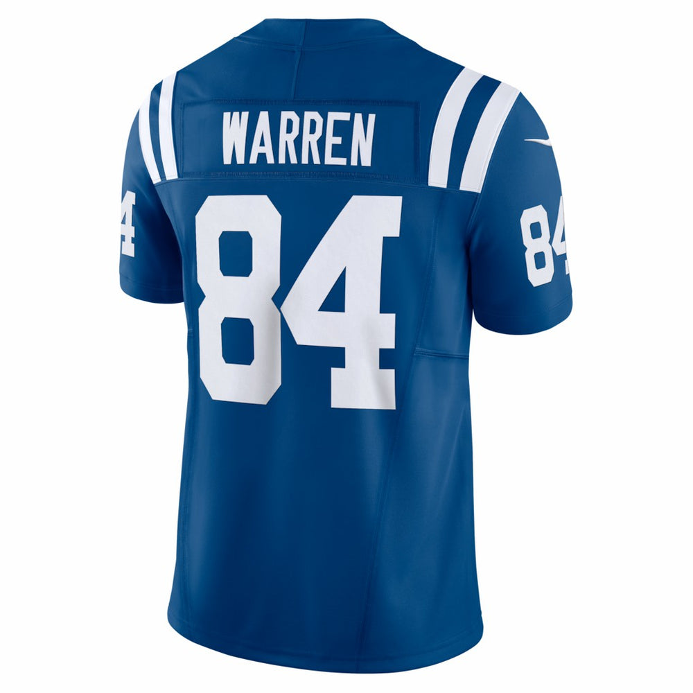 Tyler Warren Indianapolis Colts Team Vapor F.U.S.E. Limited Jersey - Royal | Nike cheap