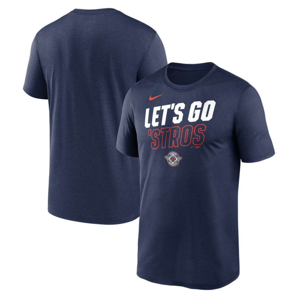 Houston Astros City Connect Team Phrase Script Dri-FIT T-Shirt - Navy | Nike