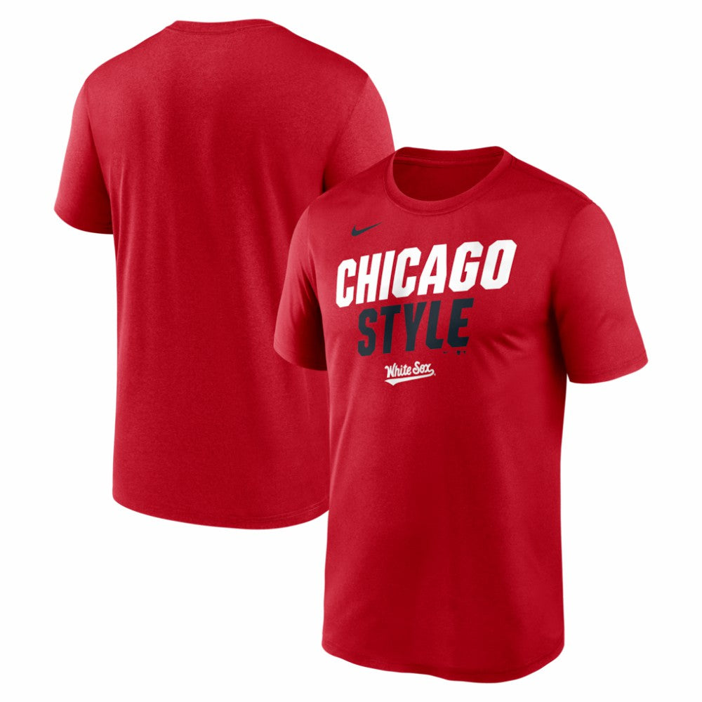Chicago White Sox City Connect Team Phrase Script Dri-FIT T-Shirt - Red | Nike