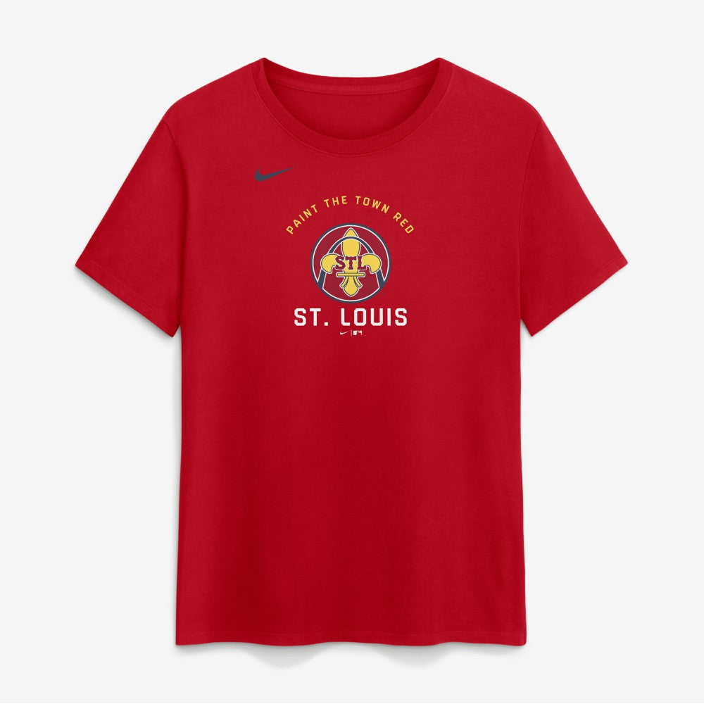 St. Louis Cardinals Women's City Connect Arch T-Shirt - Red | Nike