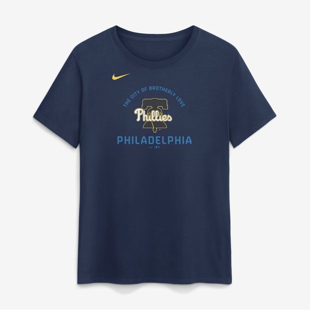 Philadelphia Phillies Women's City Connect Arch T-Shirt - Navy | Nike