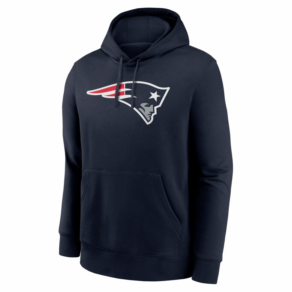 Drake Maye New England Patriots Player Name & Number Fleece Hoodie - Navy | Nike on sale