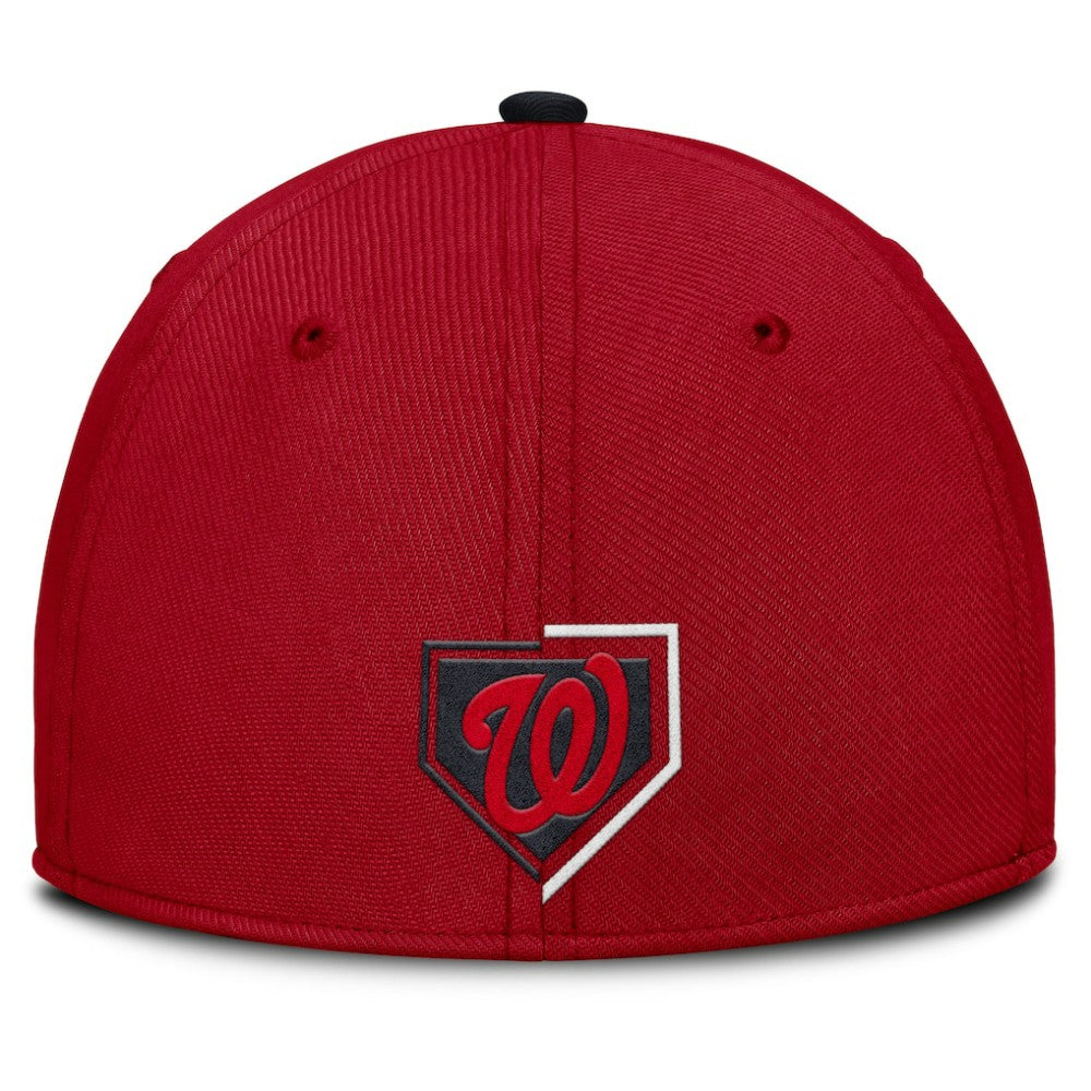 Washington Nationals Primetime Rise Dri-FIT Flex Hat - Red | Nike