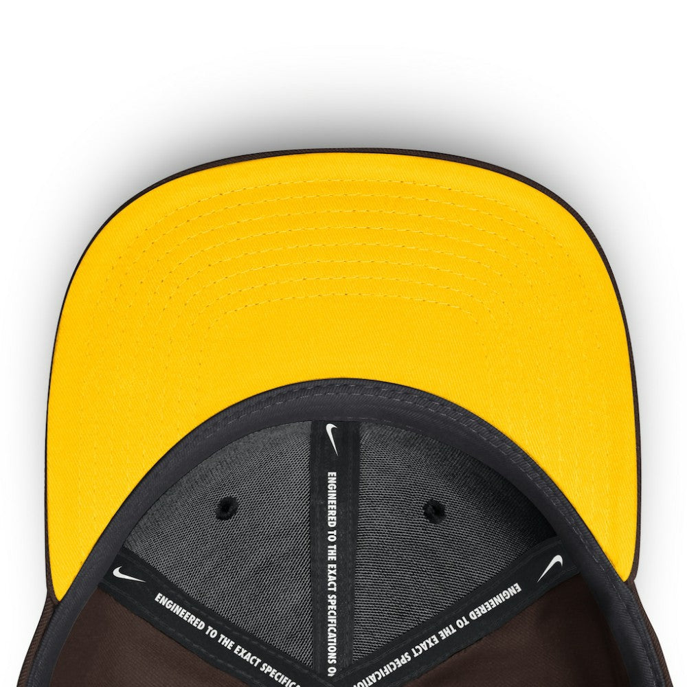 San Diego Padres Primetime Rise Dri-FIT Flex Hat - Brown | Nike