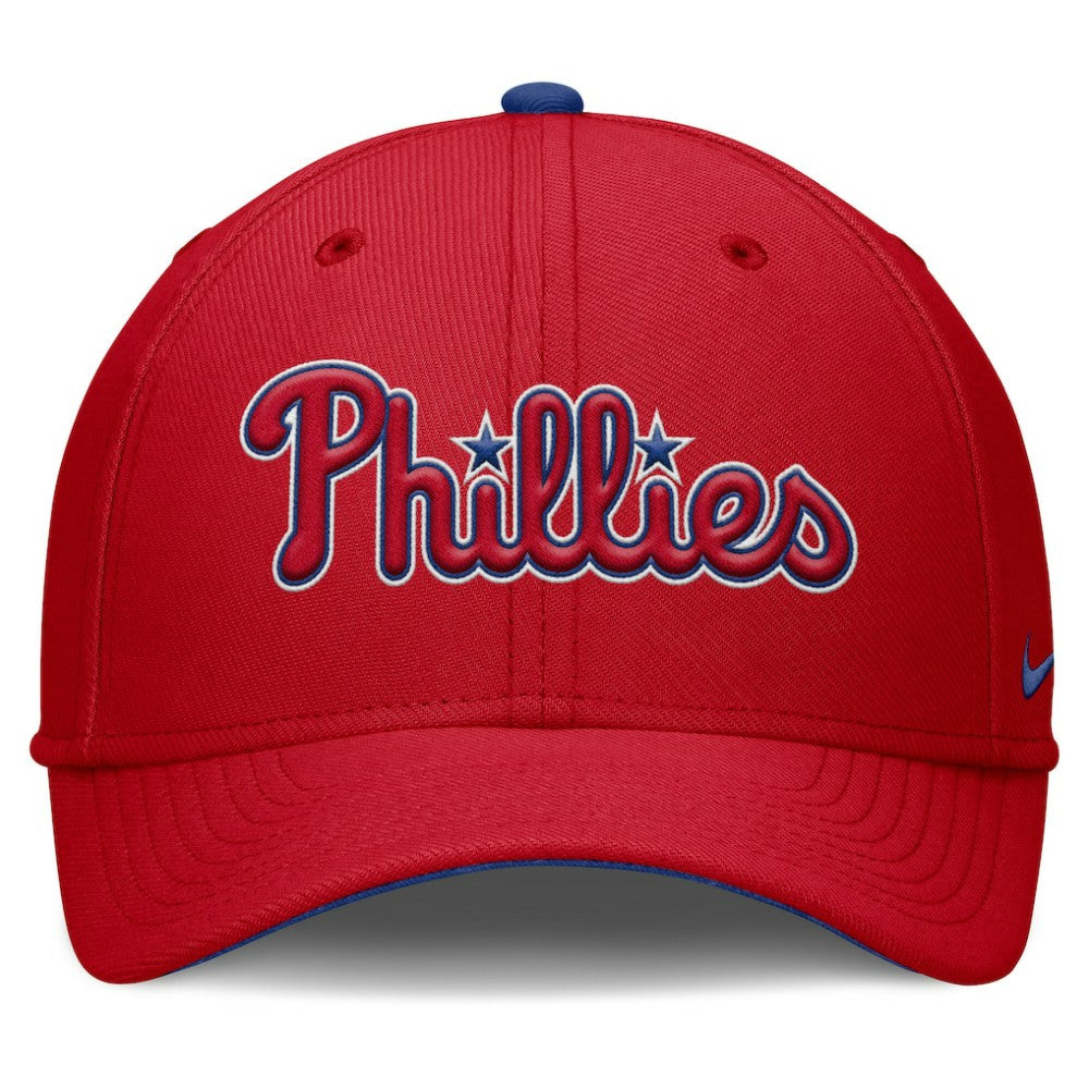 Philadelphia Phillies Primetime Rise Dri-FIT Flex Hat - Red | Nike