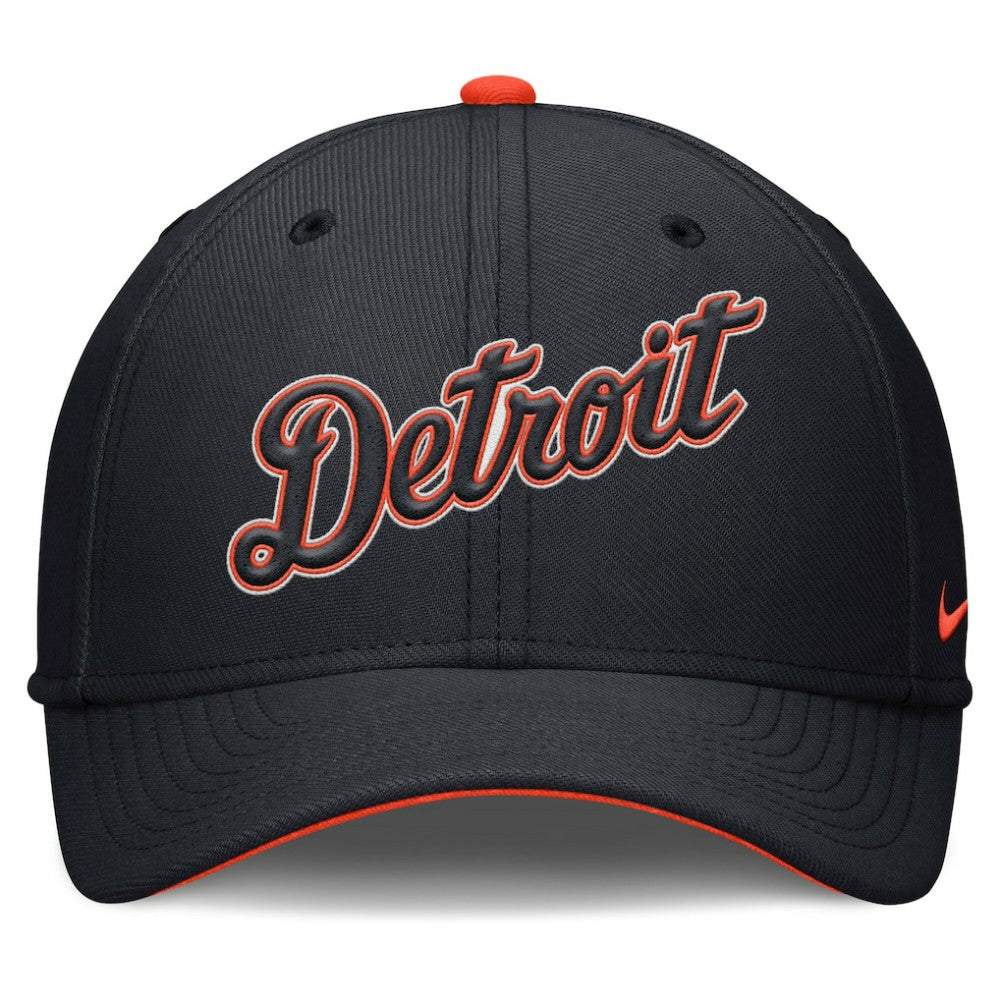 Detroit Tigers Primetime Rise Dri-FIT Flex Hat - Navy | Nike
