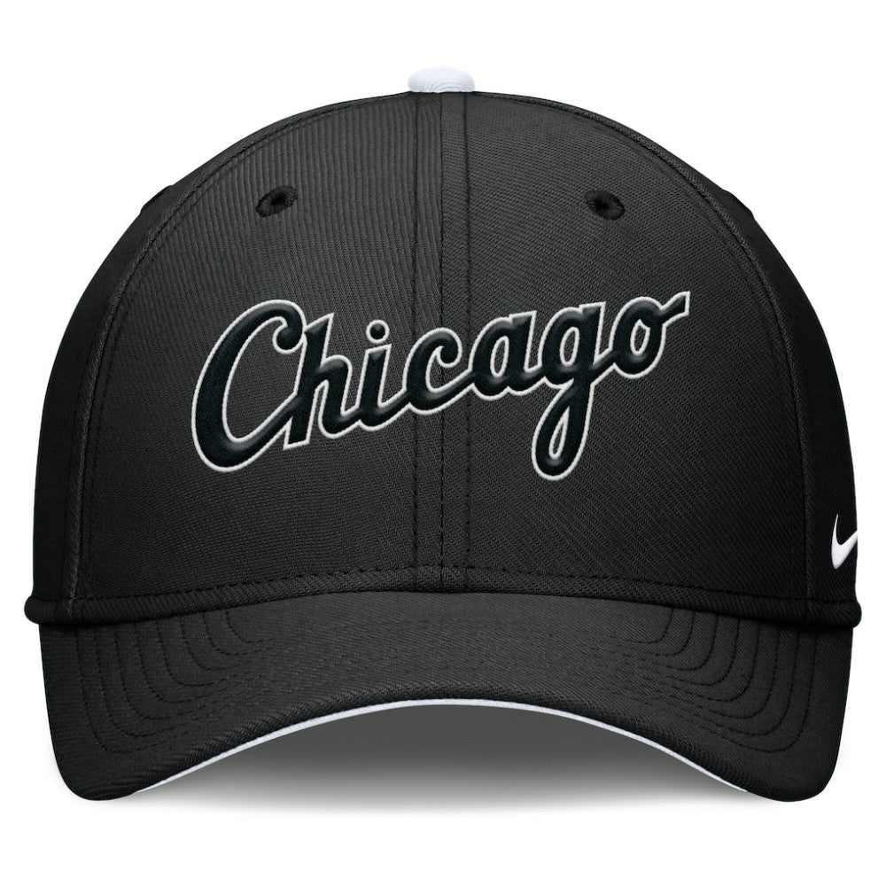 Chicago White Sox Primetime Rise Dri-FIT Flex Hat - Black | Nike
