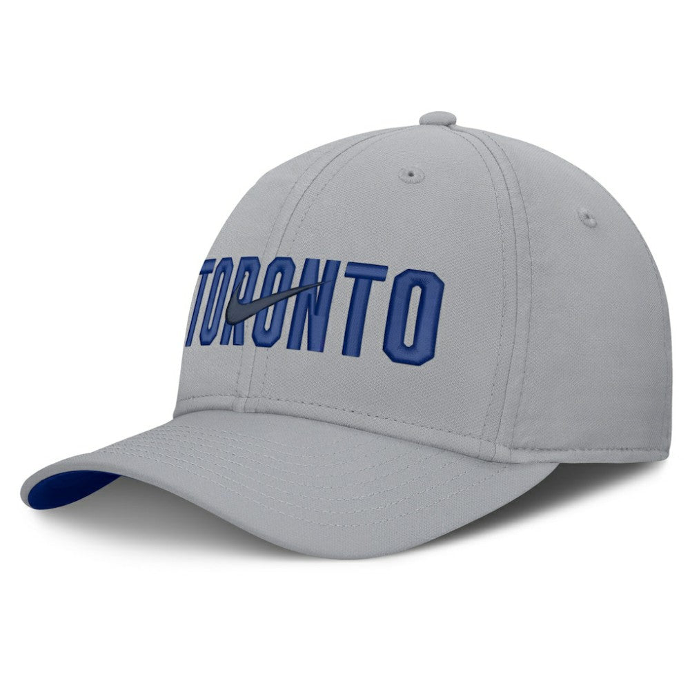Toronto Blue Jays Primetime Rise Dri-FIT Flex Hat - Gray | Nike