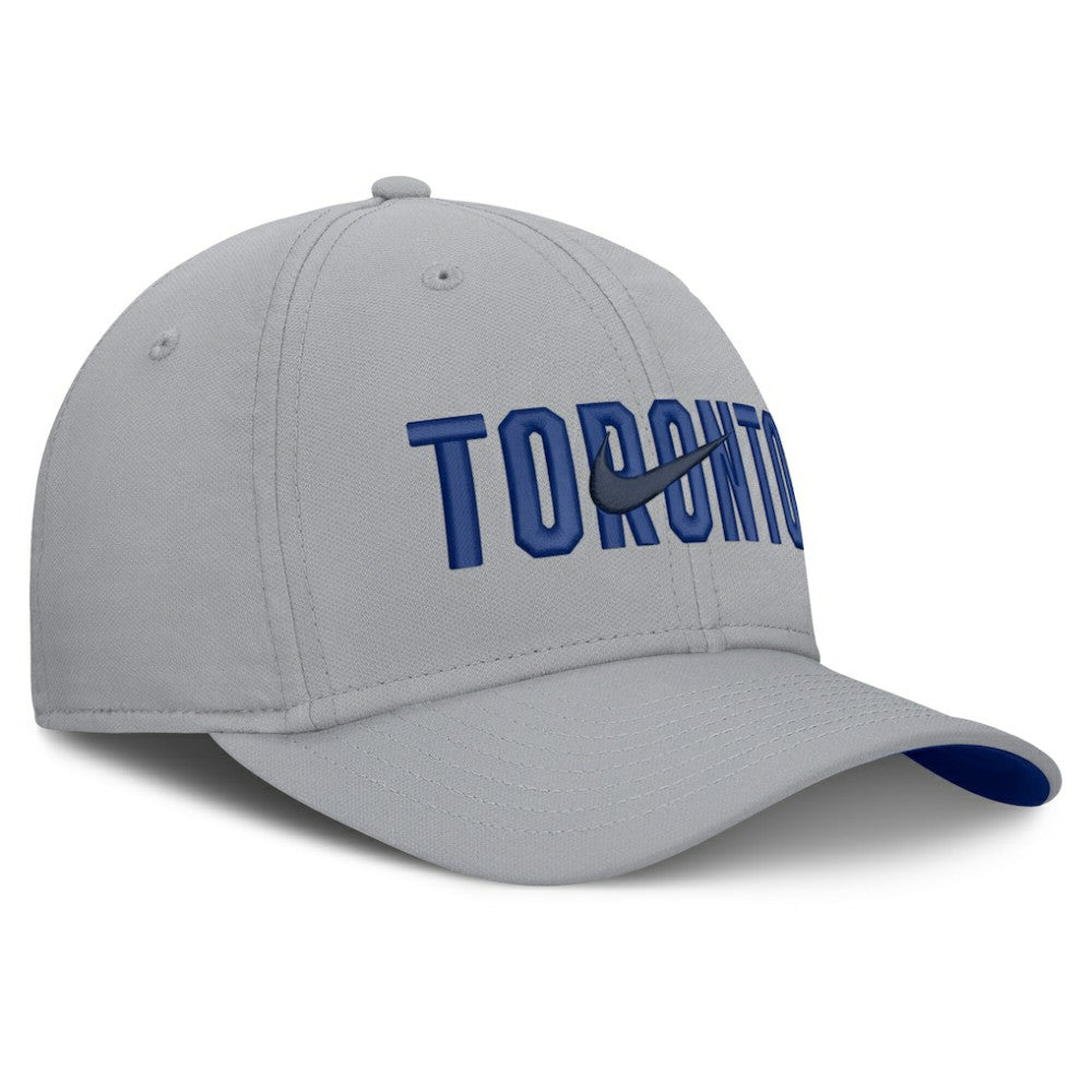 Toronto Blue Jays Primetime Rise Dri-FIT Flex Hat - Gray | Nike