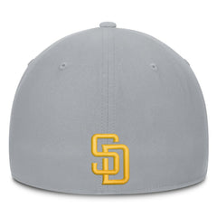 San Diego Padres Primetime Rise Dri-FIT Flex Hat - Gray | Nike