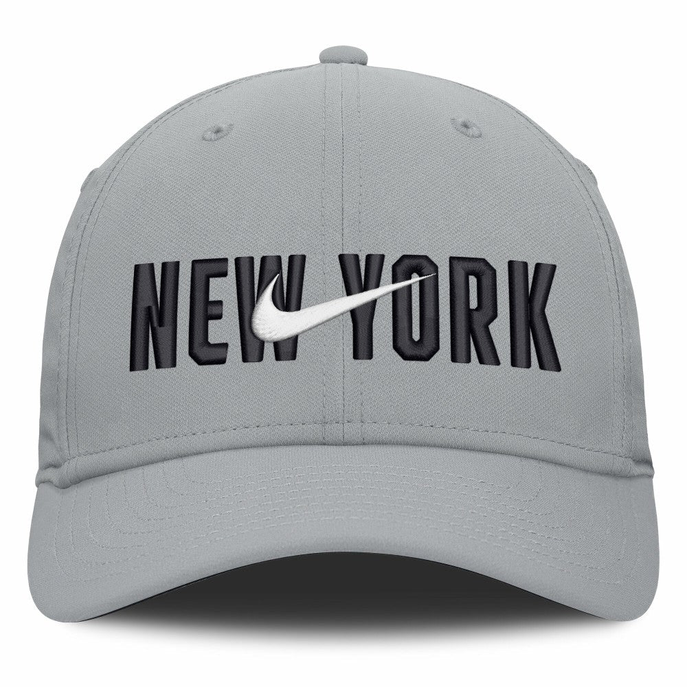 New York Yankees Primetime Rise Dri-FIT Flex Hat - Gray | Nike