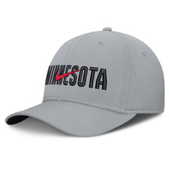 Minnesota Twins Primetime Rise Dri-FIT Flex Hat - Gray | Nike