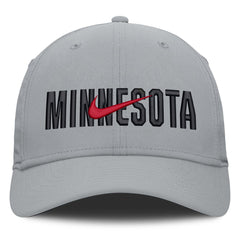 Minnesota Twins Primetime Rise Dri-FIT Flex Hat - Gray | Nike