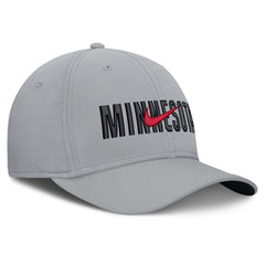 Minnesota Twins Primetime Rise Dri-FIT Flex Hat - Gray | Nike