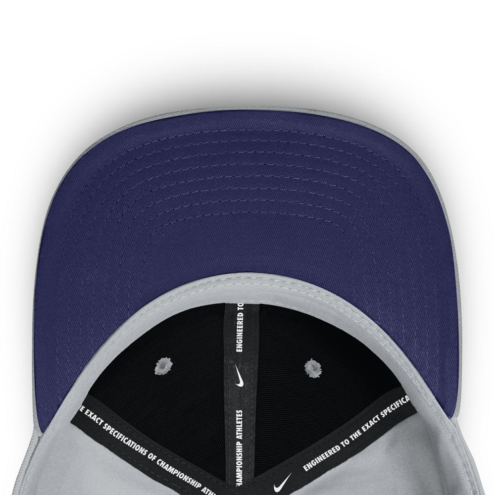 Los Angeles Dodgers Primetime Rise Dri-FIT Flex Hat - Gray | Nike
