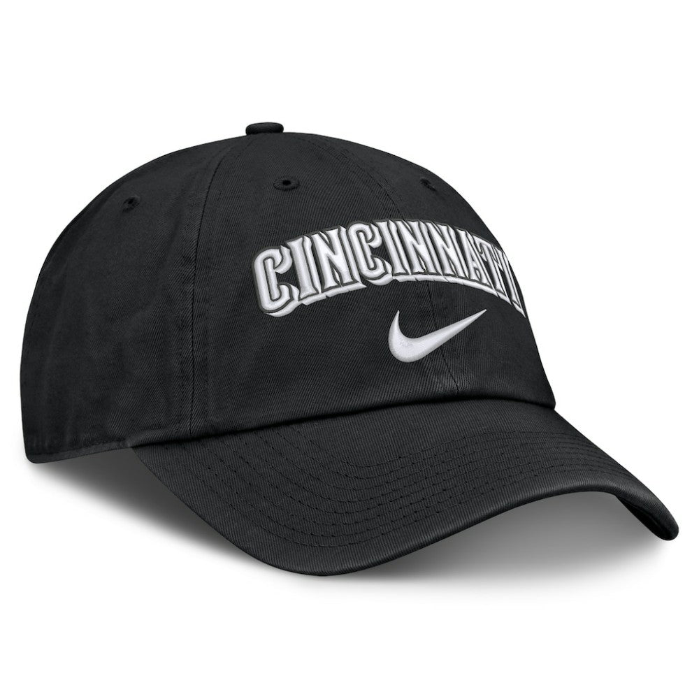 Cincinnati Reds Primetime Club Adjustable Hat - Black | Nike