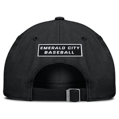 Seattle Mariners Primetime Club Adjustable Hat - Black | Nike
