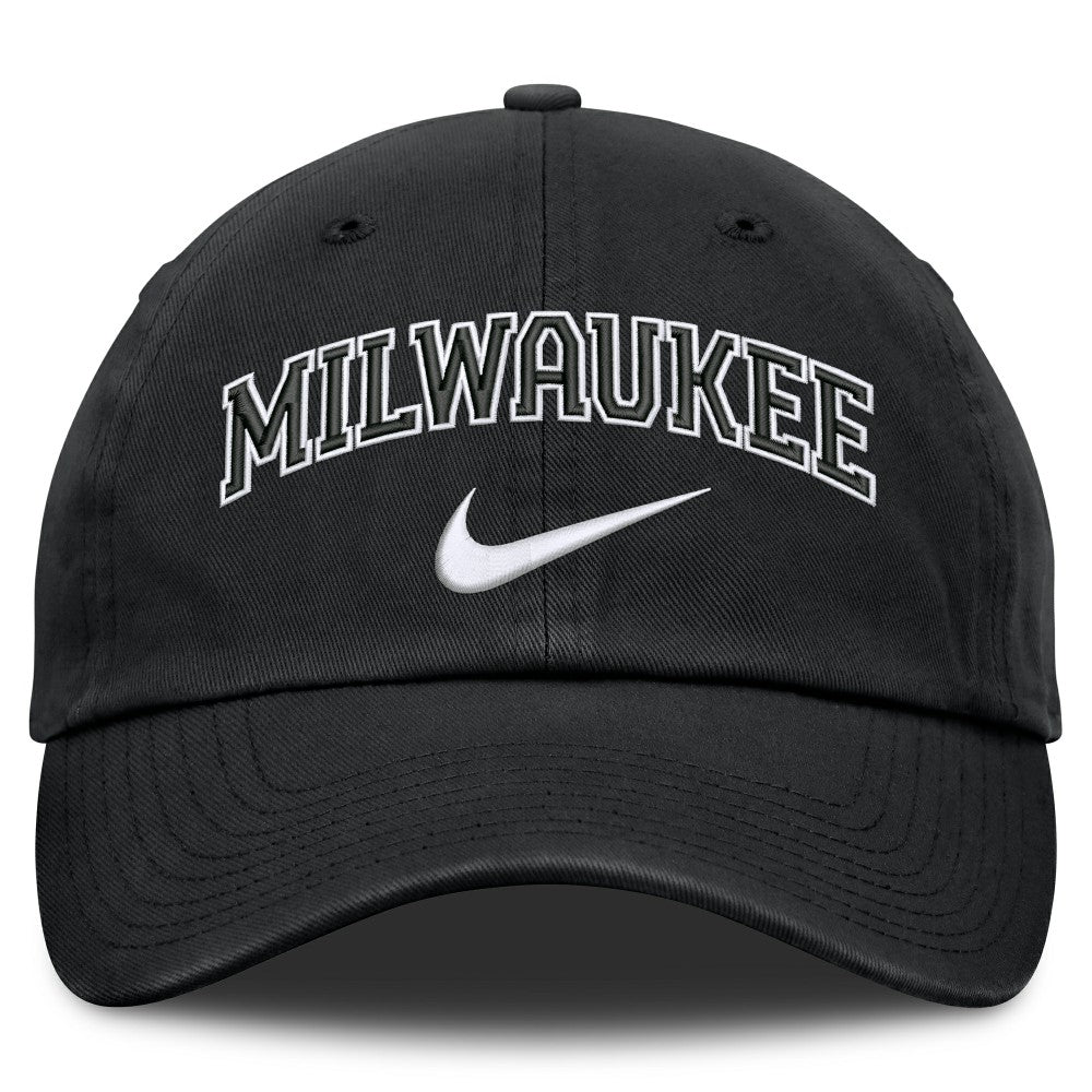 Milwaukee Brewers Primetime Club Adjustable Hat - Black | Nike