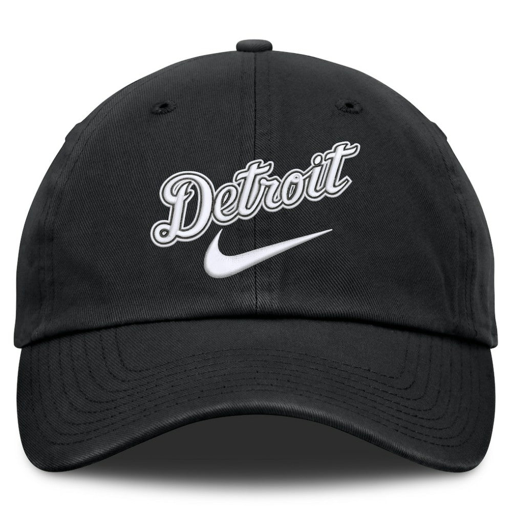 Detroit Tigers Primetime Club Adjustable Hat - Black | Nike