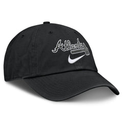 Atlanta Braves Primetime Club Adjustable Hat - Black | Nike