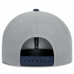 Milwaukee Brewers Primetime Pro Dri-FIT Snapback Hat - Gray/Navy | Nike