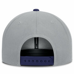 Los Angeles Dodgers Primetime Pro Dri-FIT Snapback Hat - Gray/Royal | Nike