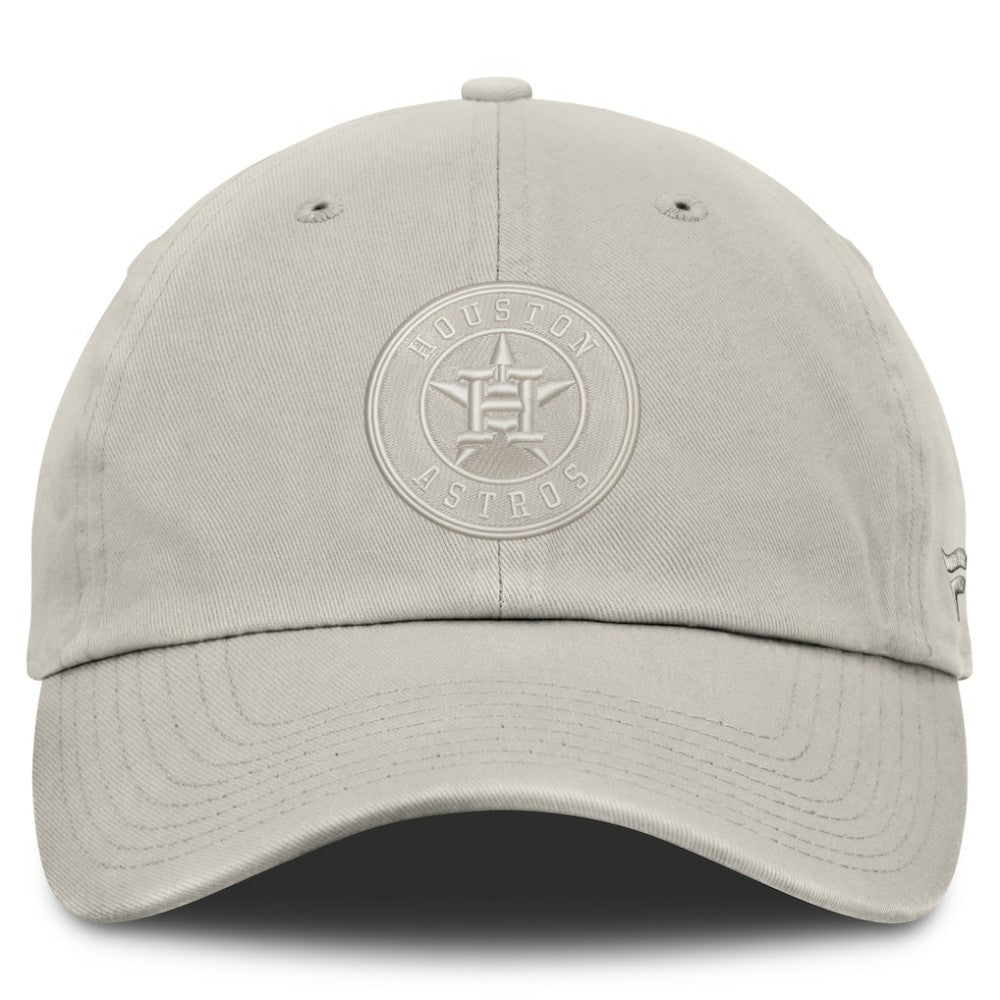 Houston Astros Tinge Adjustable Hat - Stone