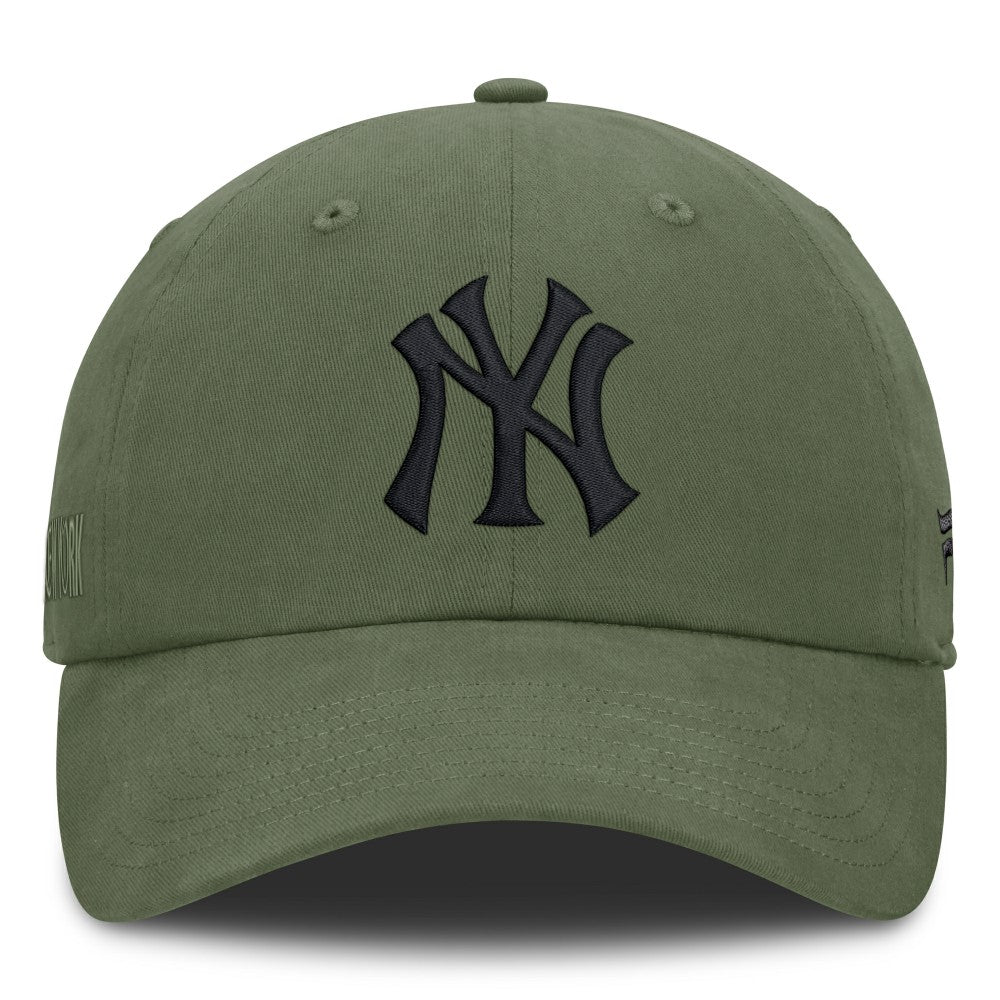 New York Yankees Pine Rider Adjustable Hat - Olive