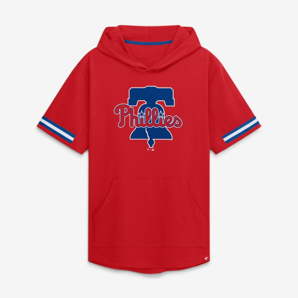 Philadelphia Phillies Optimal Play Hooded T-Shirt - Red