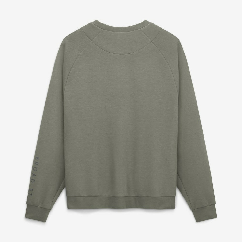 Philadelphia Phillies Statement Primary Raglan Dri-FIT Sweatshirt - Olive | Nike