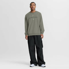 Detroit Tigers Statement Primary Raglan Dri-FIT Sweatshirt - Olive | Nike