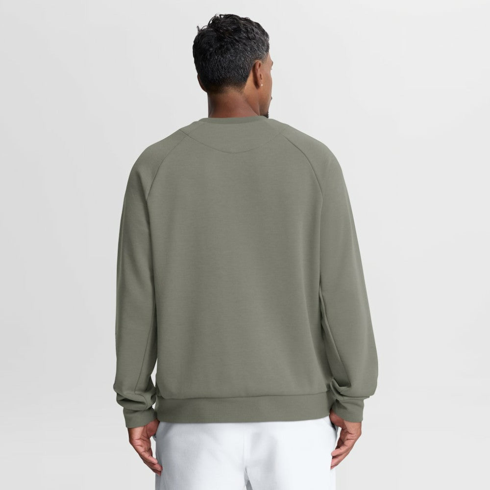Chicago Cubs Statement Primary Raglan Dri-FIT Sweatshirt - Olive | Nike