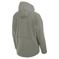 Los Angeles Dodgers Unlimited Packable Full-Zip Hooded Jacket - Olive | Nike
