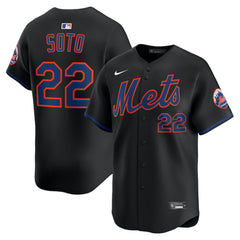 Juan Soto New York Mets Alternate Limited Jersey - Black | Nike