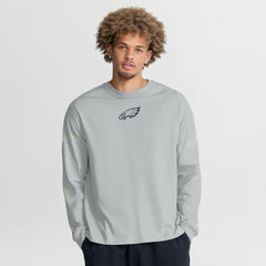 Philadelphia Eagles Oversized Type Play Long Sleeve T-Shirt - Gray online