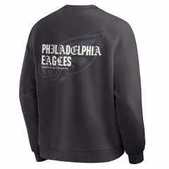 Philadelphia Eagles Oversized Type Play Multi Sweatshirt - Black outlet