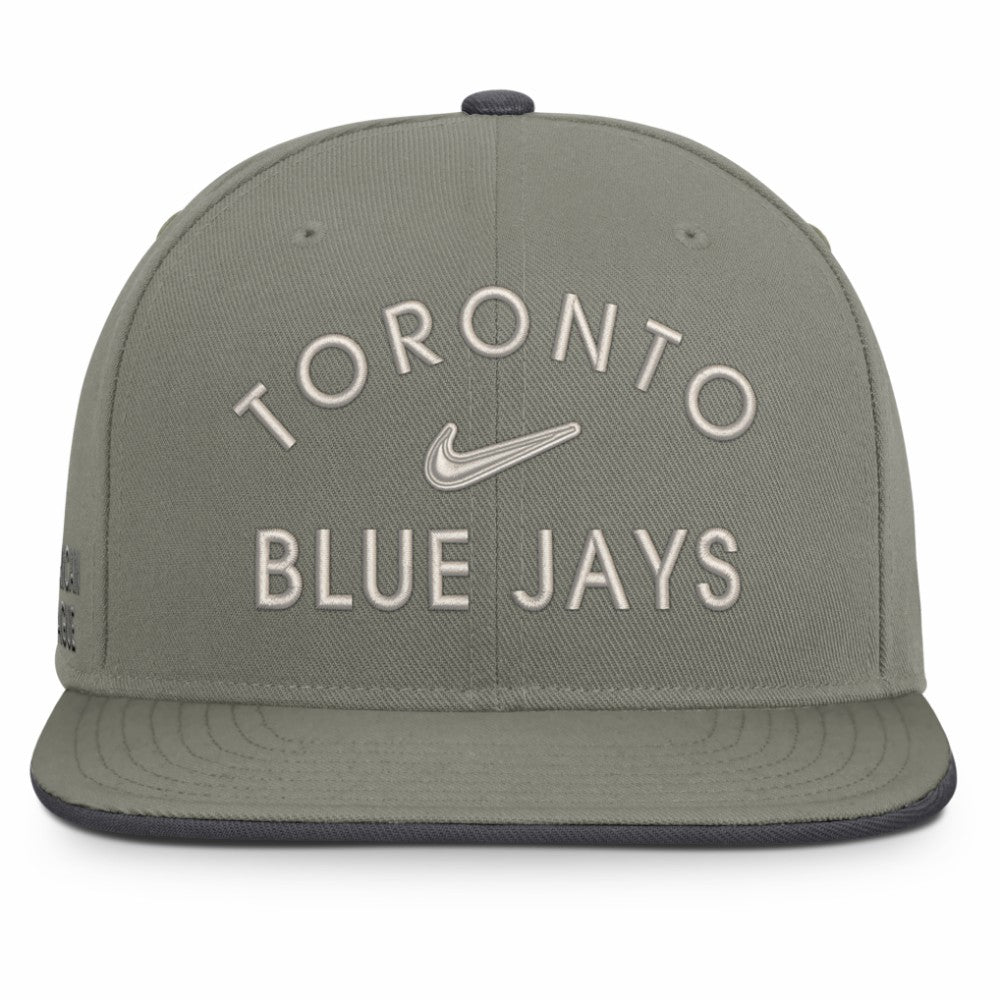 Toronto Blue Jays Pro Dri-FIT Snapback Hat - Olive | Nike