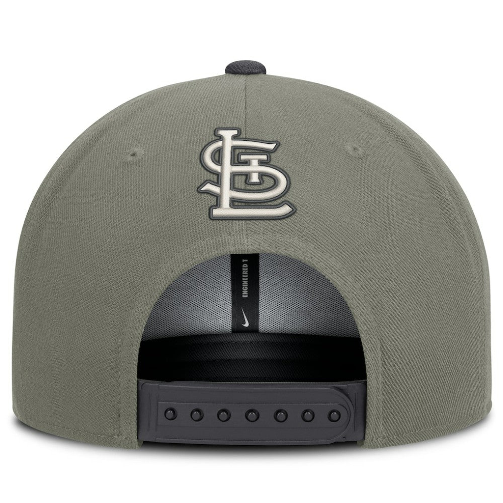 St. Louis Cardinals Pro Dri-FIT Snapback Hat - Olive | Nike