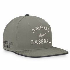 Los Angeles Angels Pro Dri-FIT Snapback Hat - Olive | Nike
