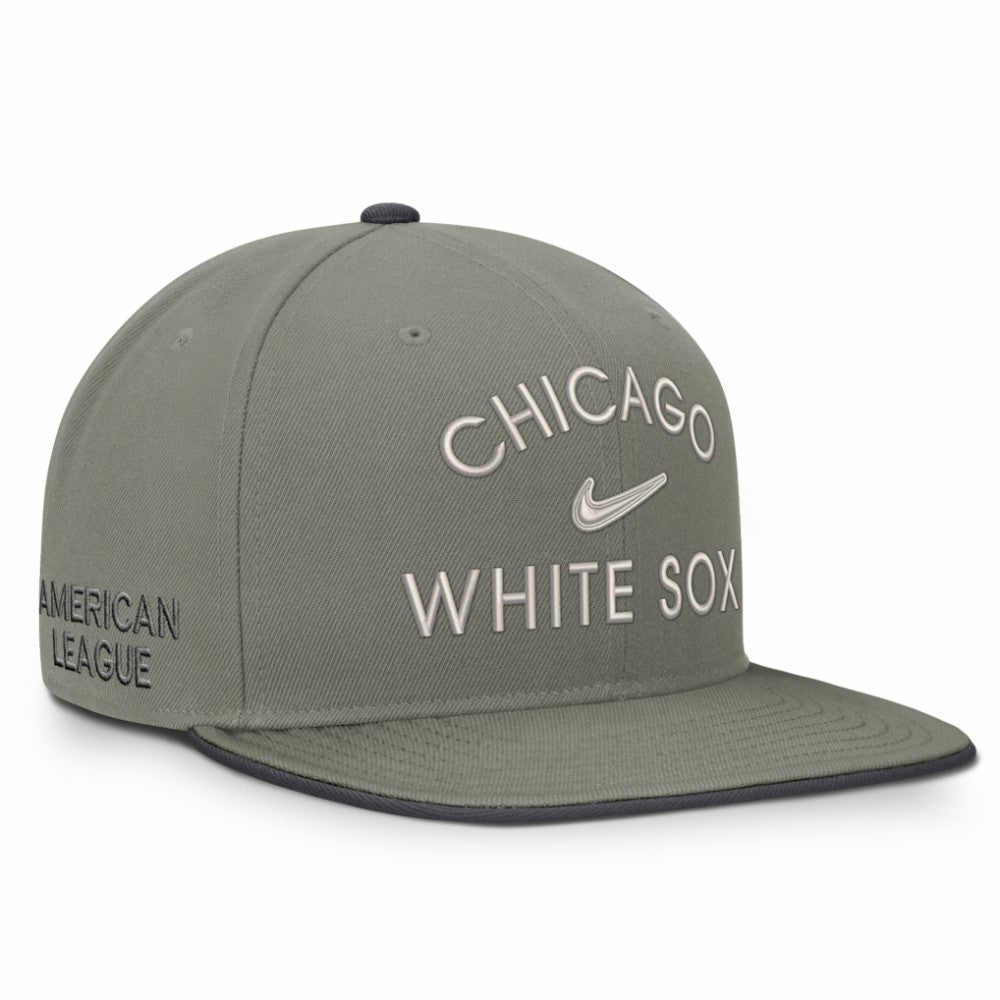 Chicago White Sox Pro Dri-FIT Snapback Hat - Olive | Nike