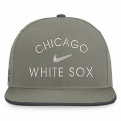 Chicago White Sox Pro Dri-FIT Snapback Hat - Olive | Nike