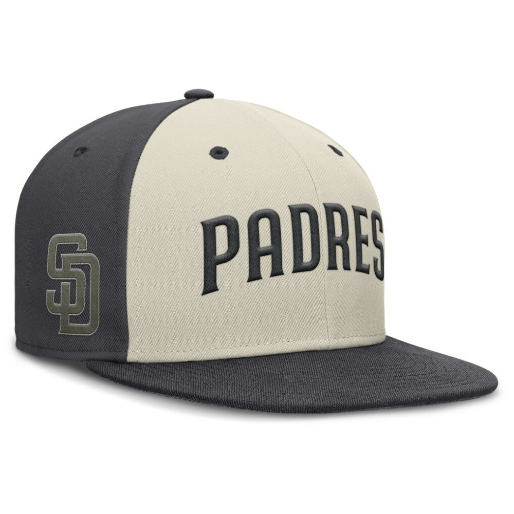 San Diego Padres Dri-FIT True Fitted Hat - Cream | Nike