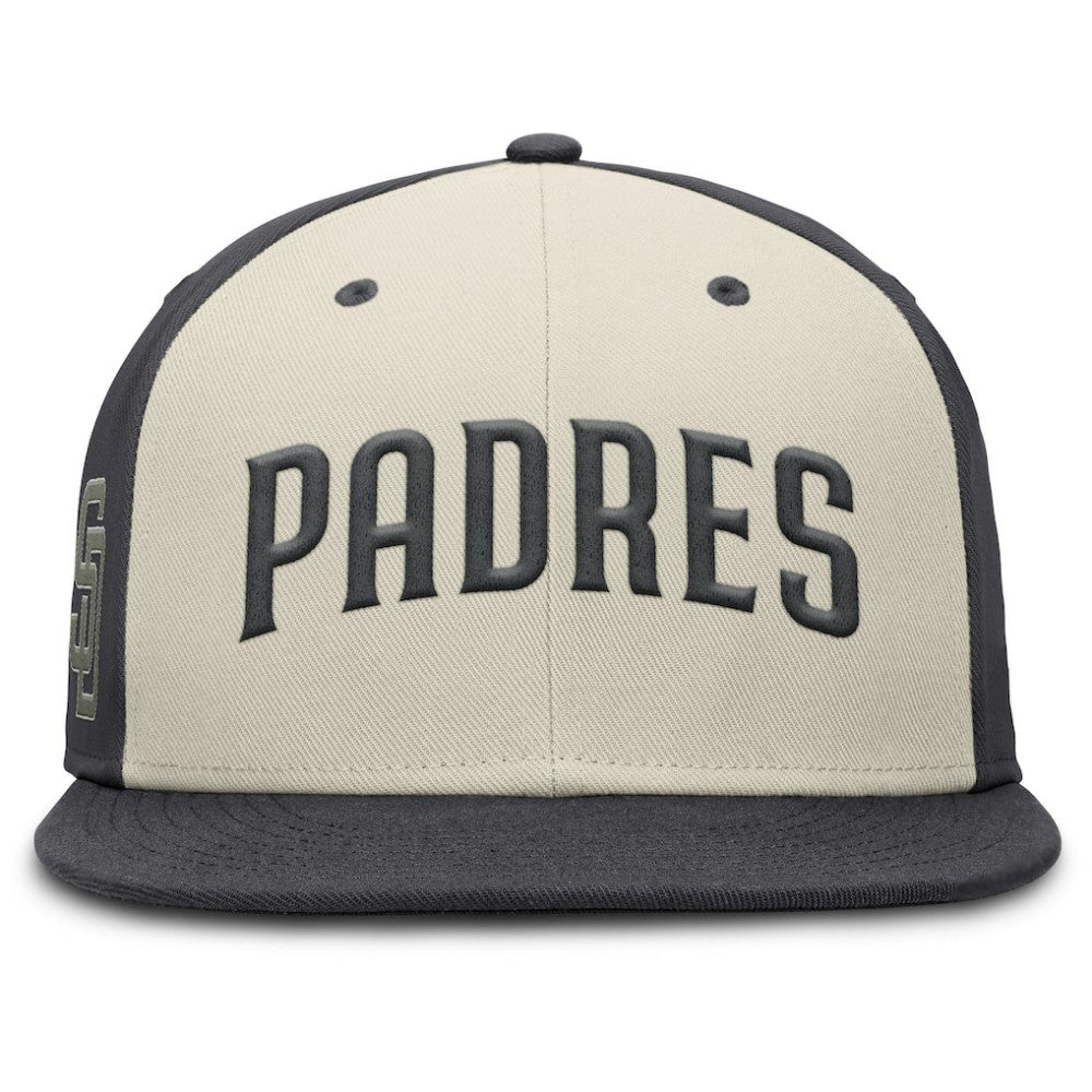 San Diego Padres Dri-FIT True Fitted Hat - Cream | Nike