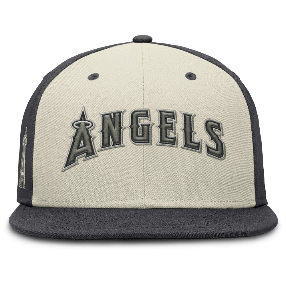 Los Angeles Angels Dri-FIT True Fitted Hat - Cream | Nike