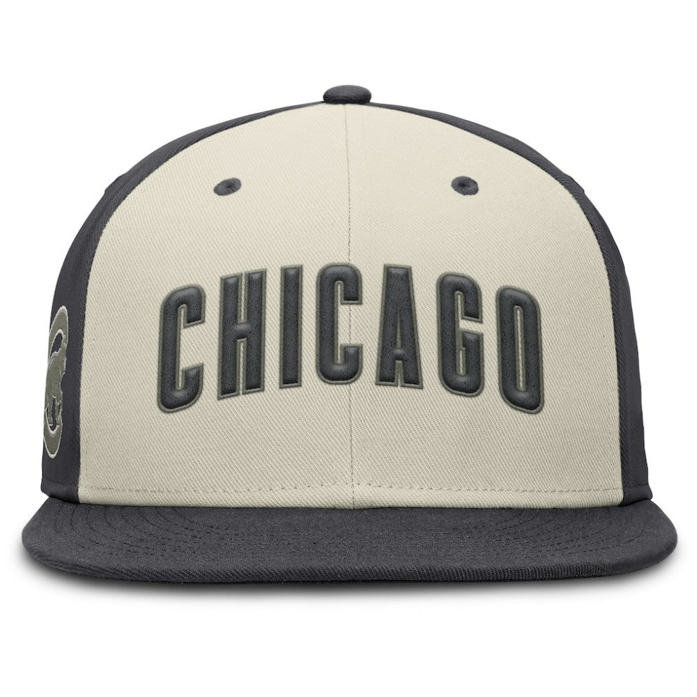 Chicago Cubs Dri-FIT True Fitted Hat - Cream | Nike