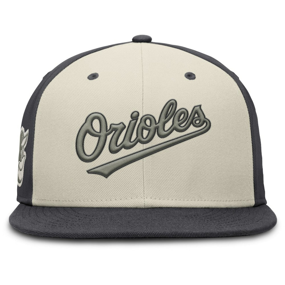 Baltimore Orioles Dri-FIT True Fitted Hat - Cream | Nike