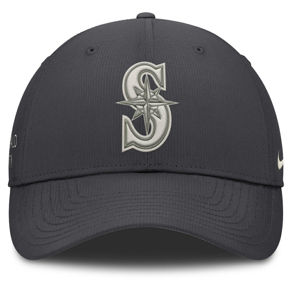 Seattle Mariners Club Dri-FIT Adjustable Hat - Anthracite | Nike